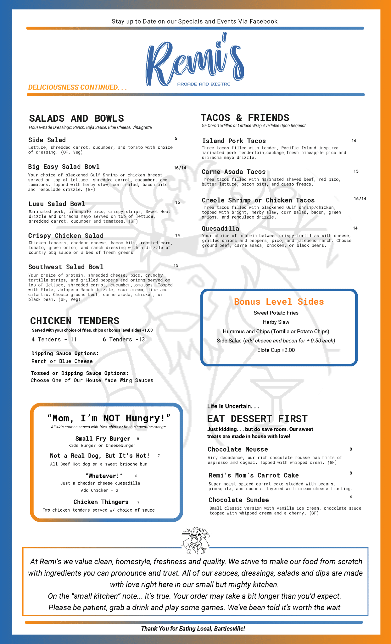 Remi s Menu April Print Page